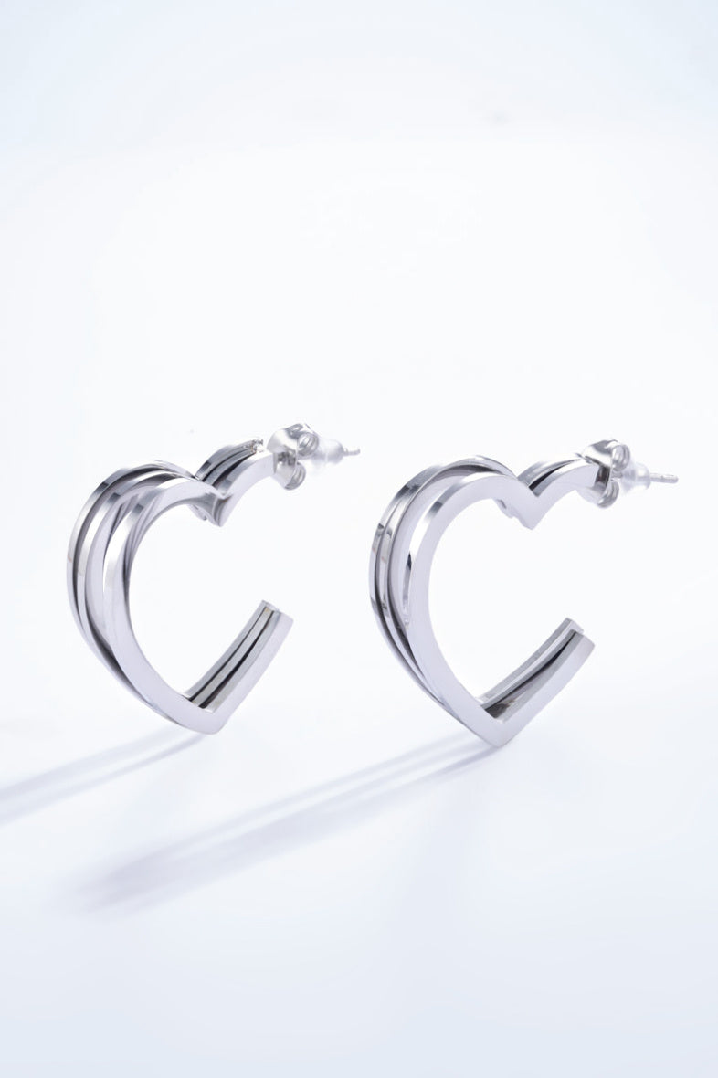 Heart On Repeat Earrings