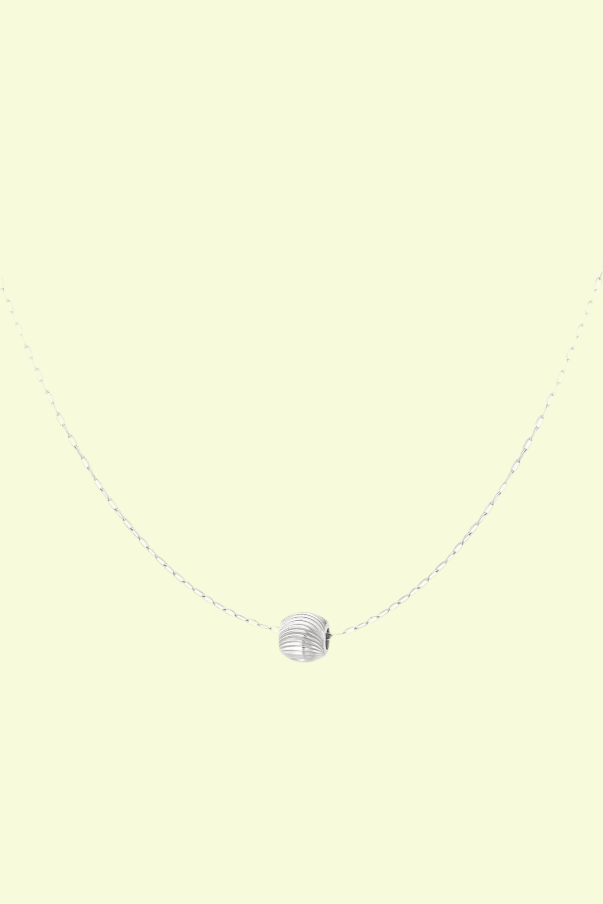 Round Pendant Necklace