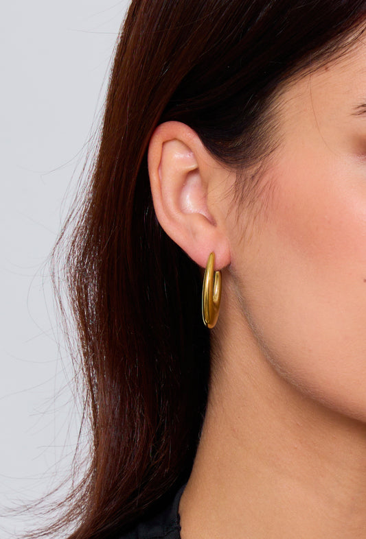 Clean Girl Oorbellen Goud