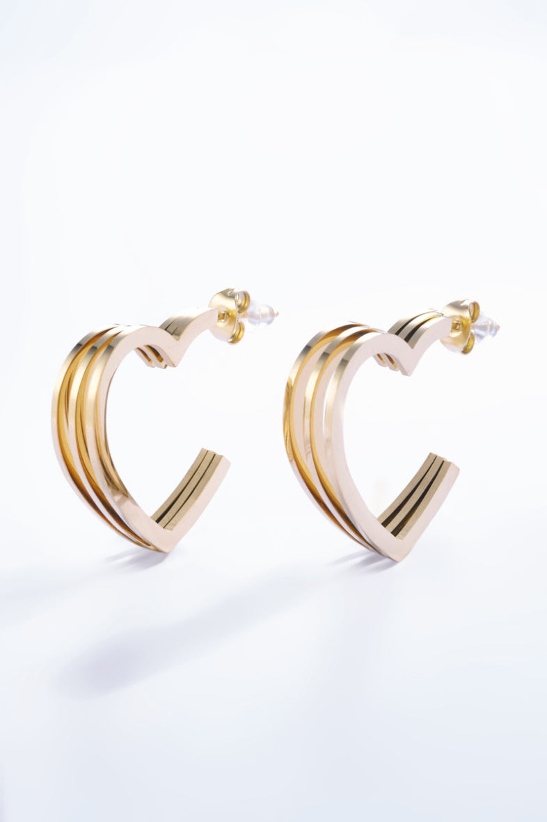 Heart On Repeat Earrings