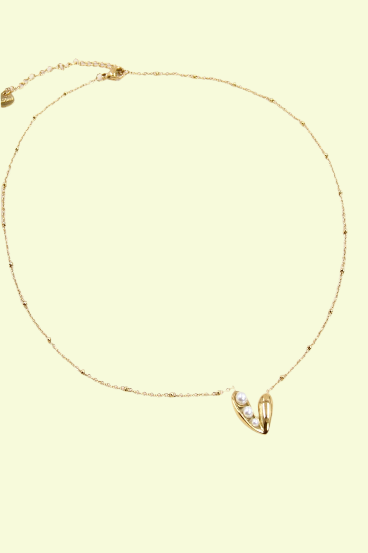 Heart Of Pearl Necklace