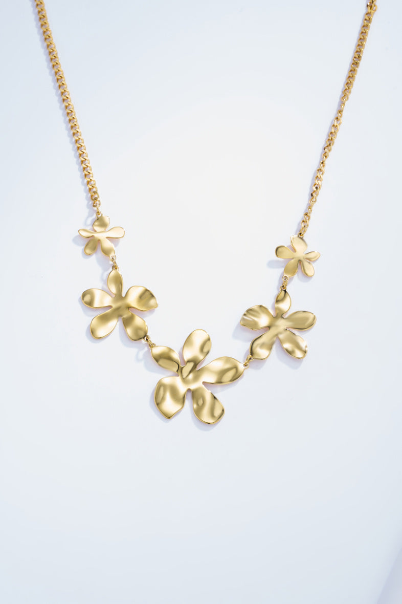 Statement Flower Necklace
