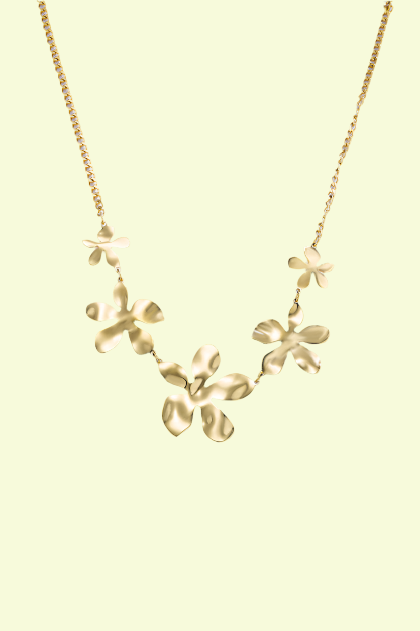 Statement Flower Necklace