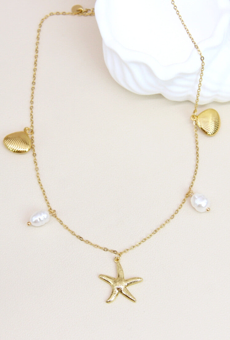 Golden Sea Necklace