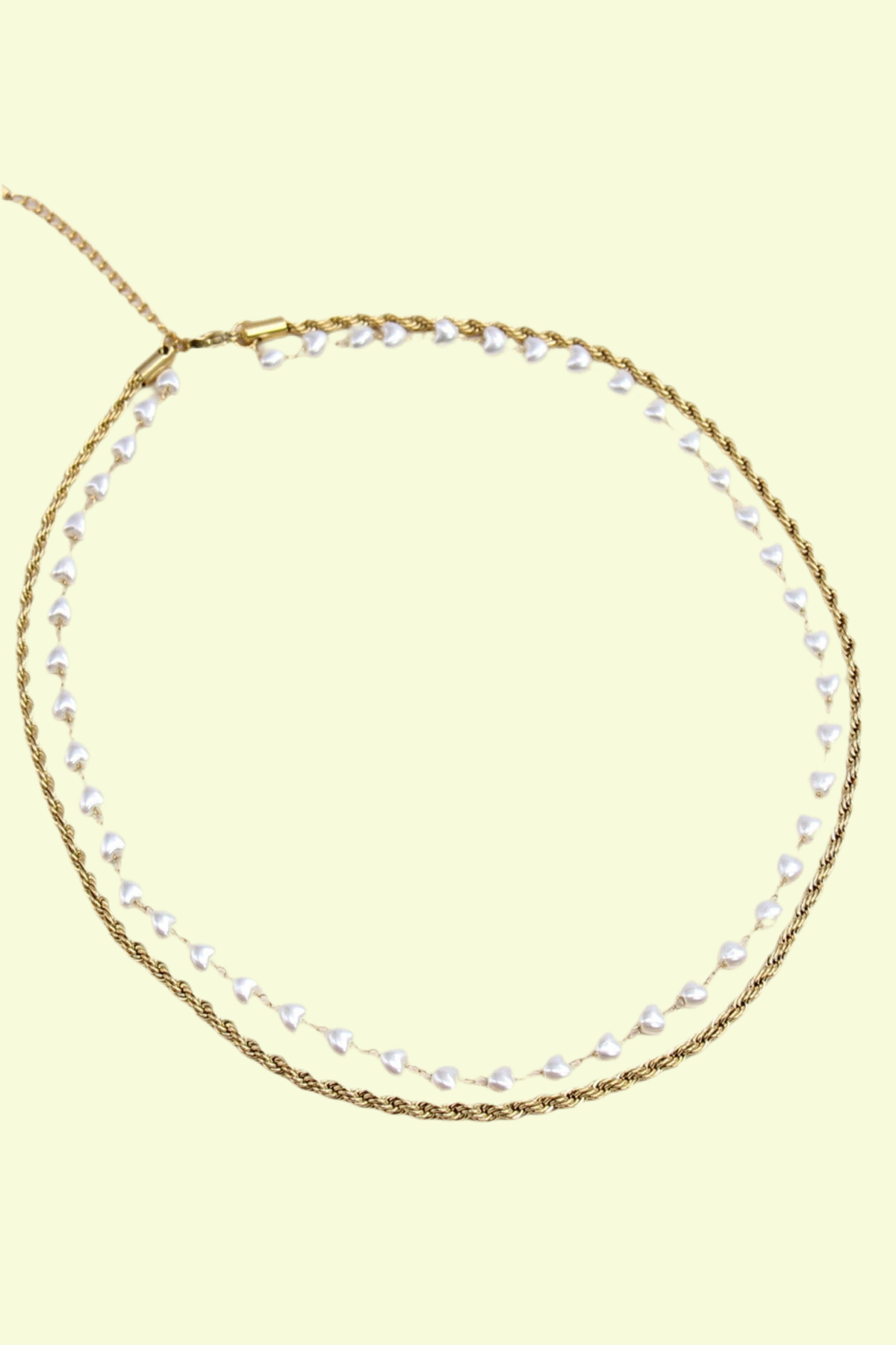Twirl & Pearl Necklace