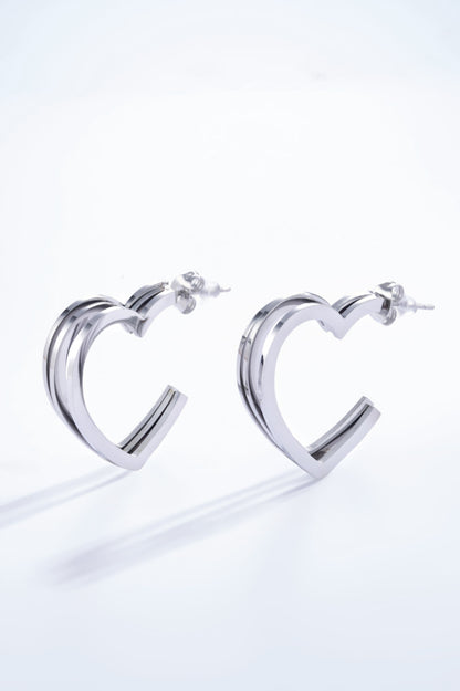 Heart On Repeat Earrings