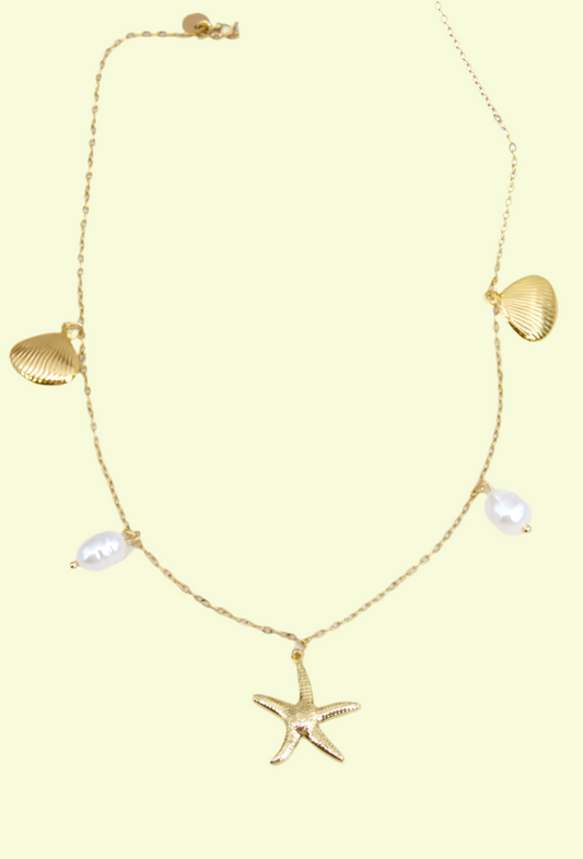 Golden Sea Necklace