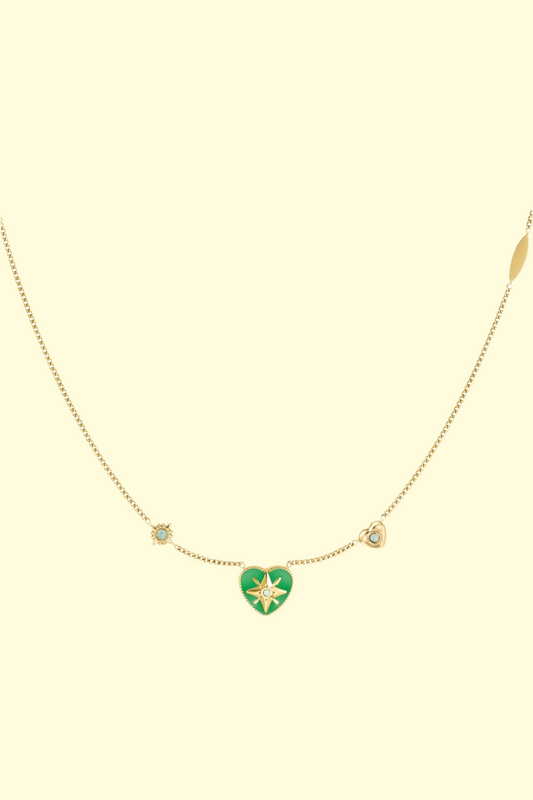Green Pendant Necklace