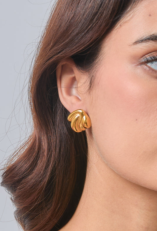 Sassy studs oorbellen zilver