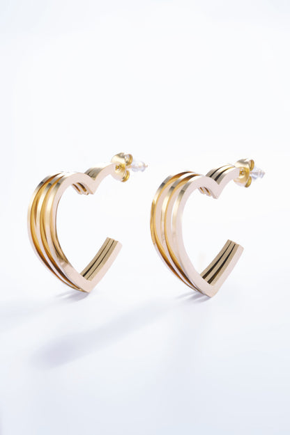 Heart On Repeat Earrings