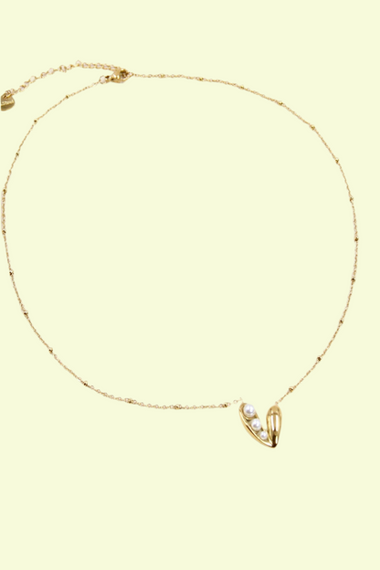 Heart Of Pearl Necklace