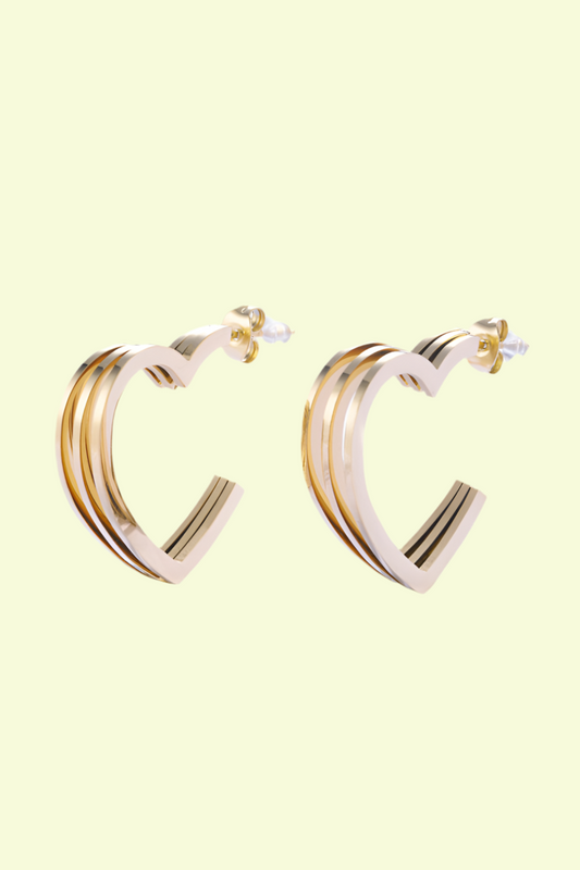 Heart On Repeat Earrings