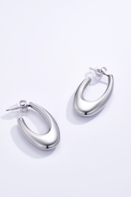Clean Girl Oorbellen Zilver