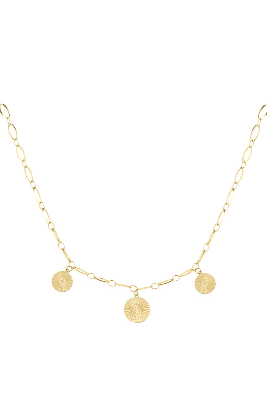 3 Coins Necklace