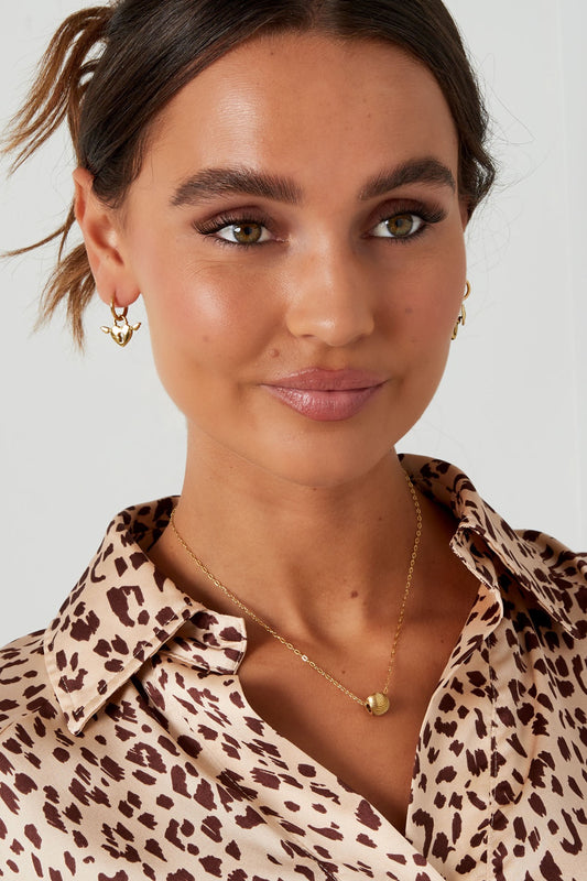 Round Pendant Necklace
