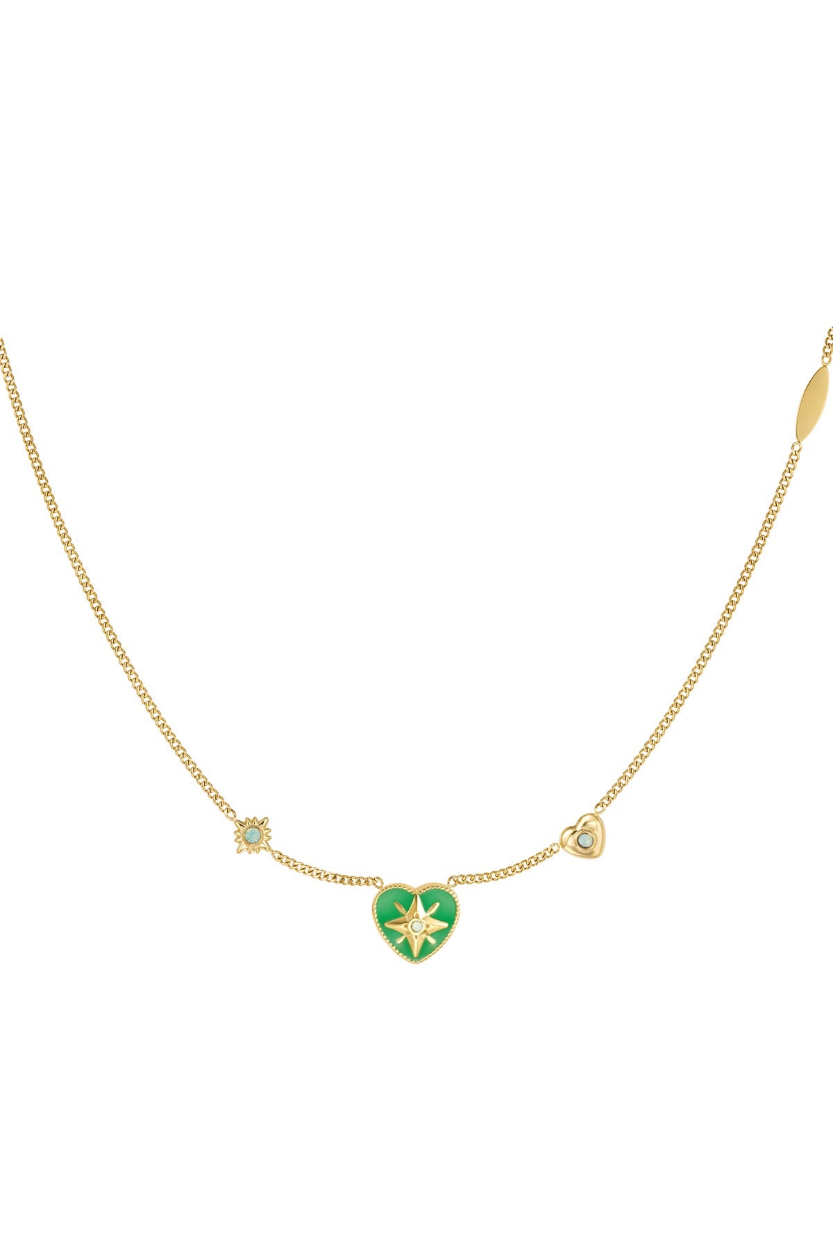 Green Pendant Necklace