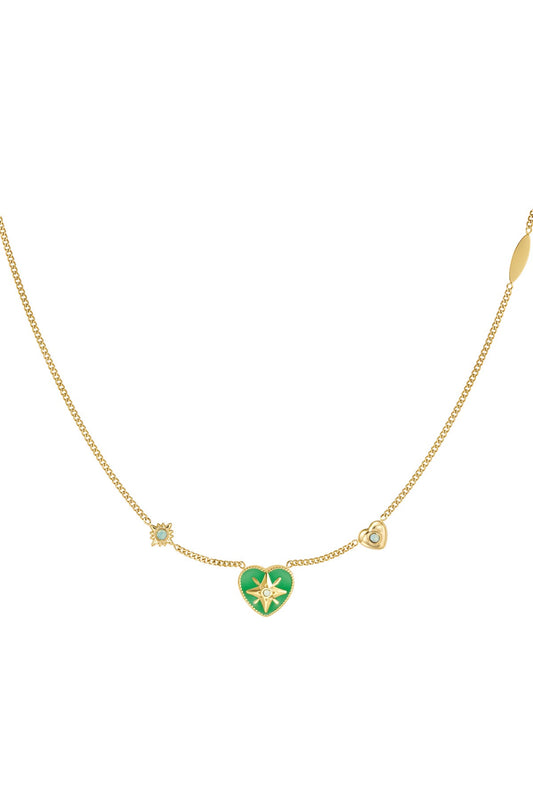 Green Pendant Necklace