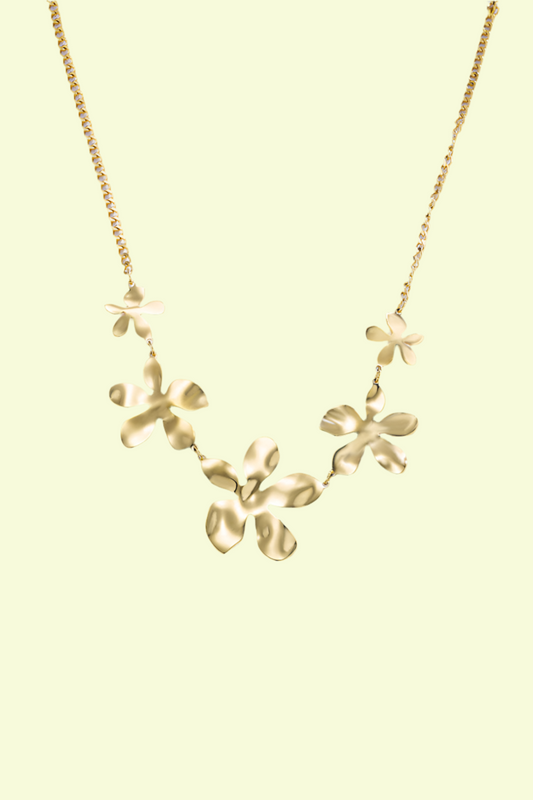Statement Flower Necklace