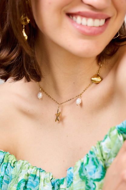 Golden Sea Necklace