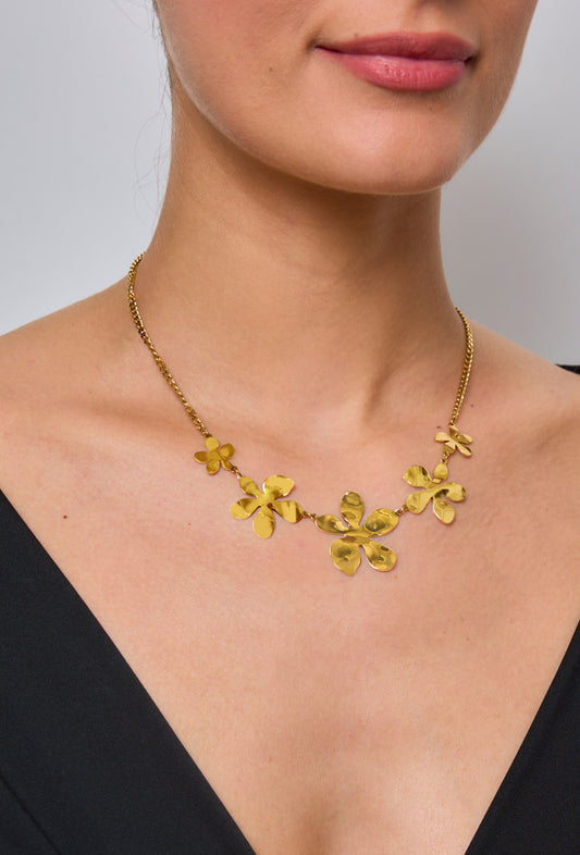 Statement Flower Necklace
