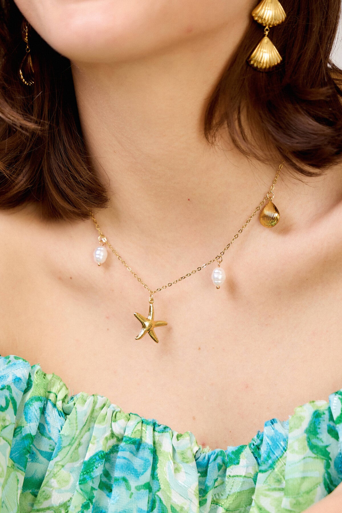 Golden Sea Necklace