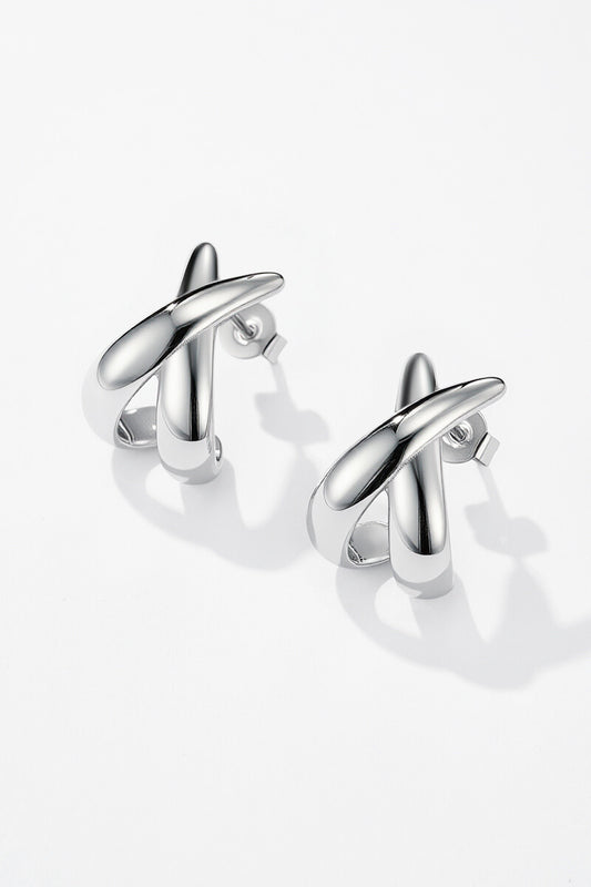 Simply Iconic Oorbellen Zilver
